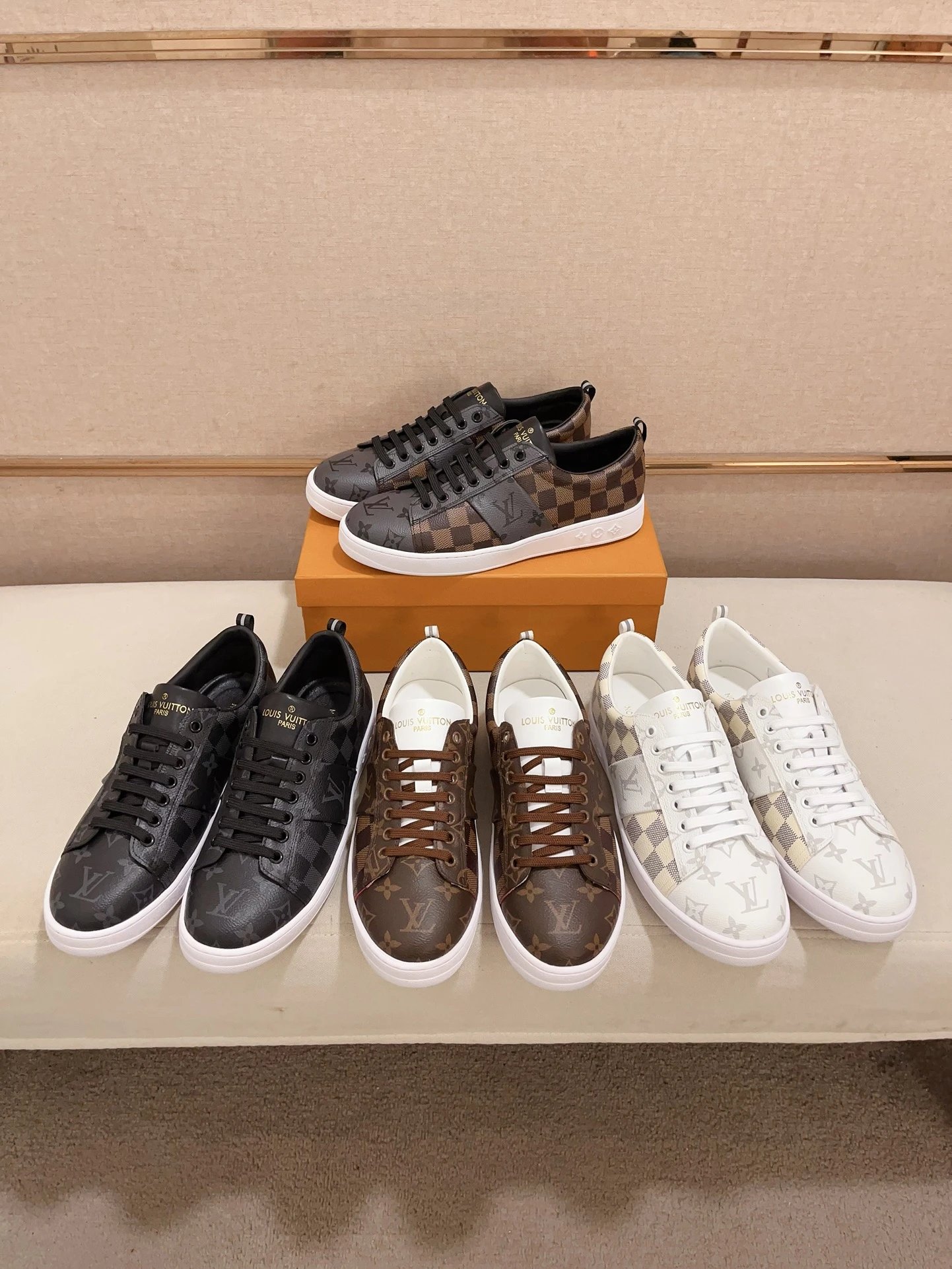Louis Vuitton LV Trainer Sneakers Monogram Canvas Shoes