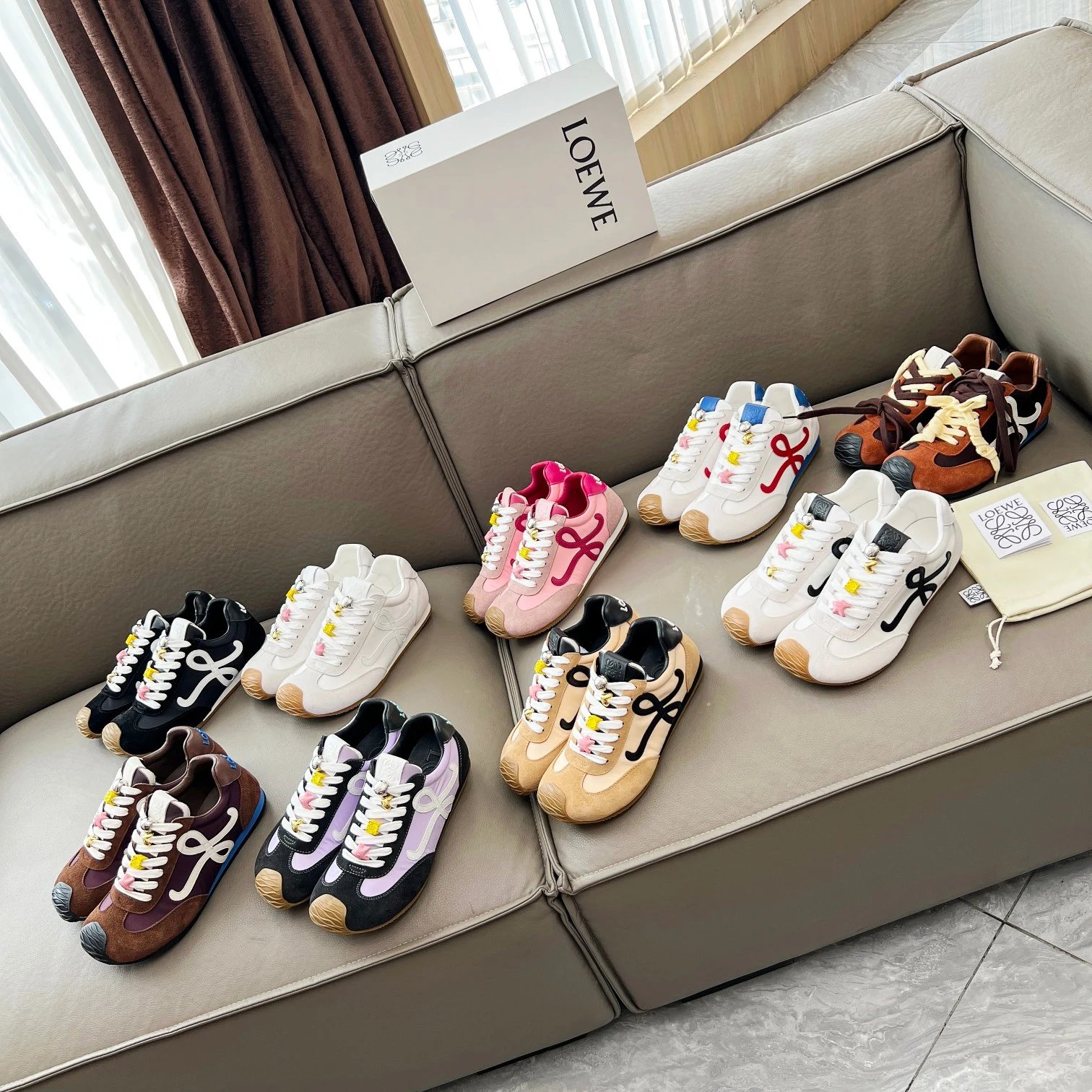 LOEWE Anagram Sneakers Collection - Stylish Designer Shoes