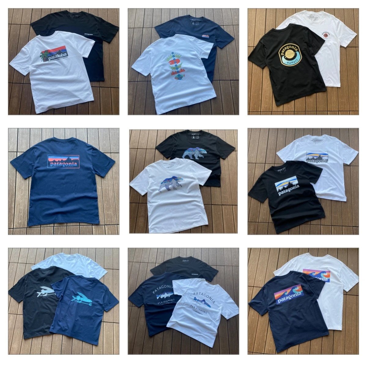 Patagonia T-Shirts for Men Outdoor Adventure Clothing