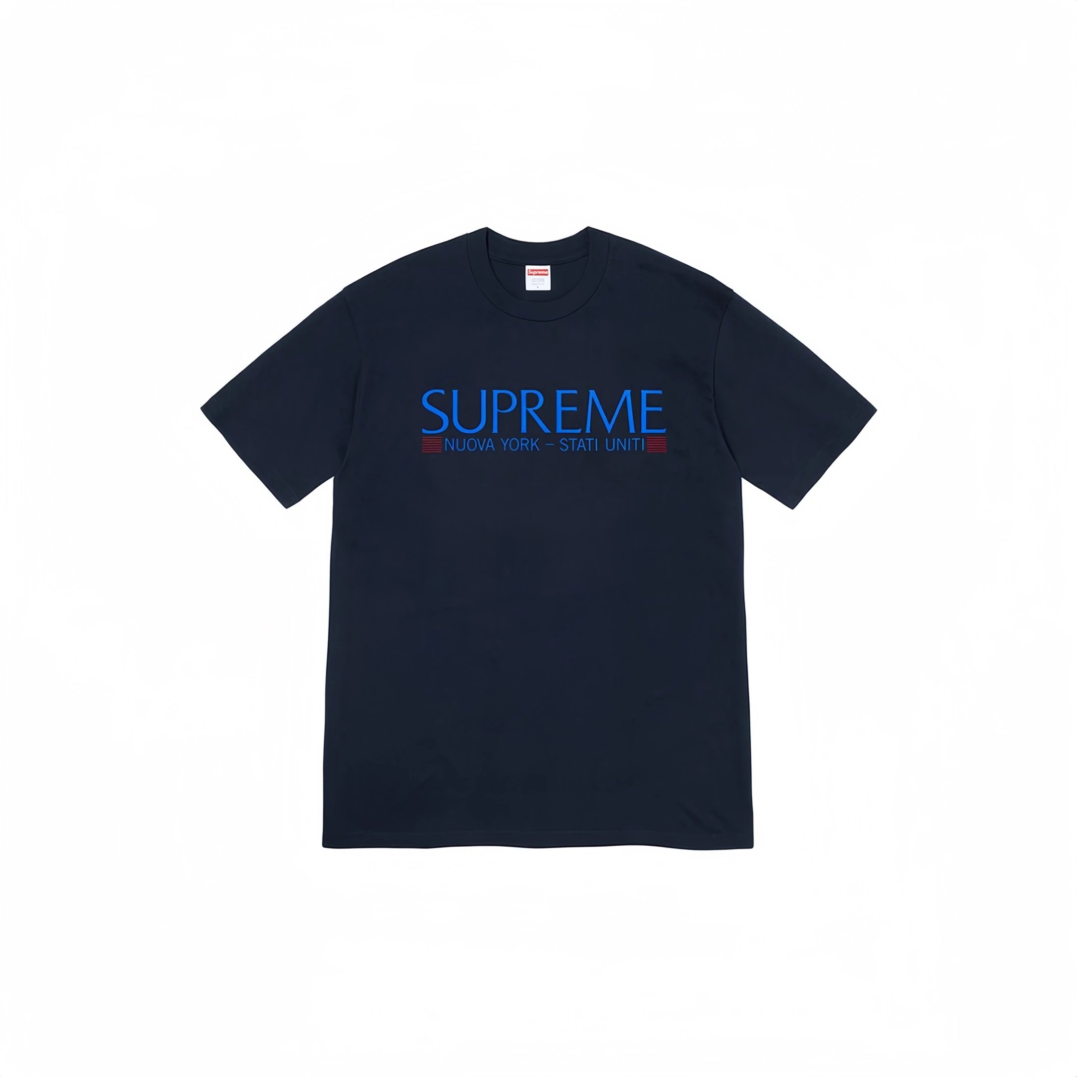 Supreme Nuova York T-Shirt Dark Navy Blue