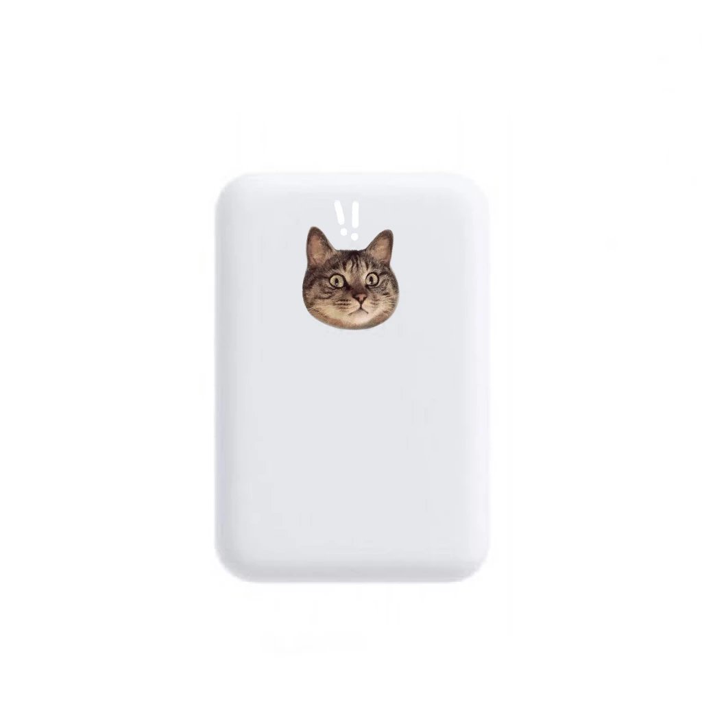 Cute Cat Face Power Bank Portable Charger