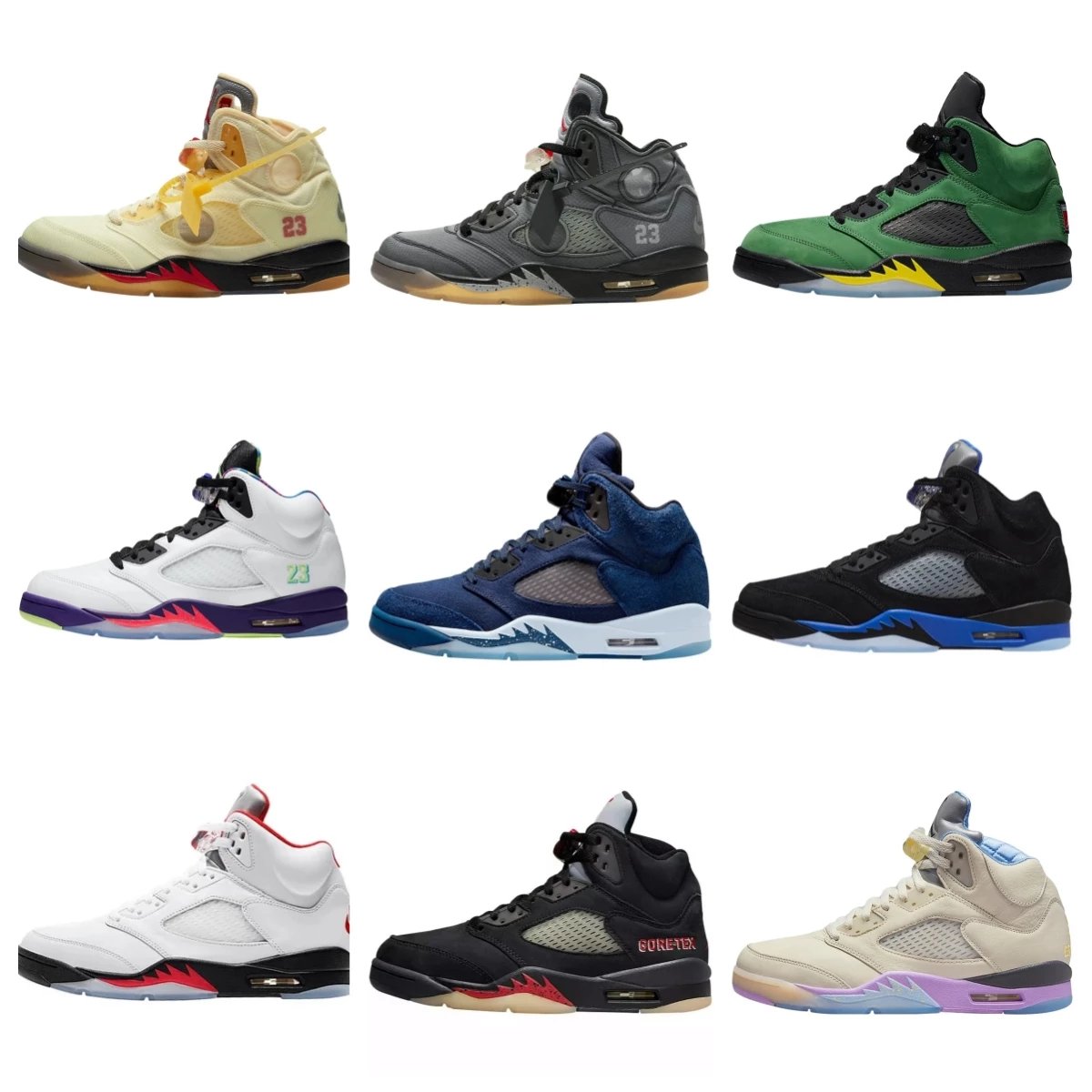 Air Jordan 5 Sneakers Men's Basketball Shoes