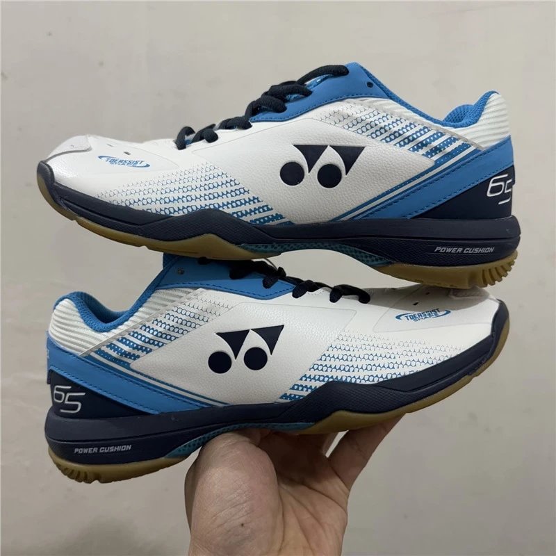 Yonex Power Cushion 65 Badminton Shoes White Blue
