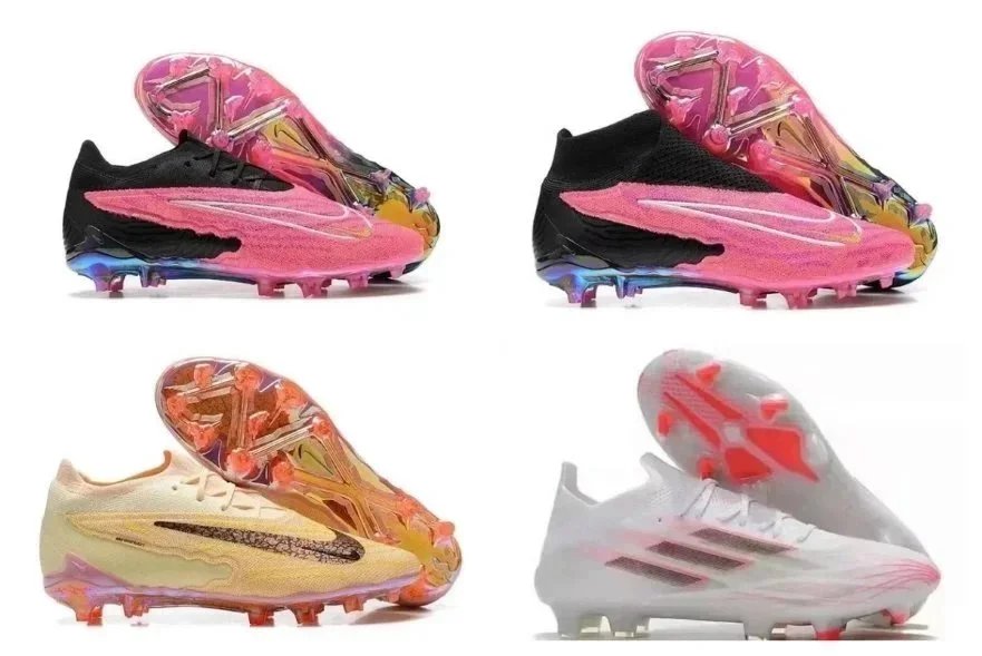 Nike Mercurial Vapor 15 Football Boots Pink Black White Gold