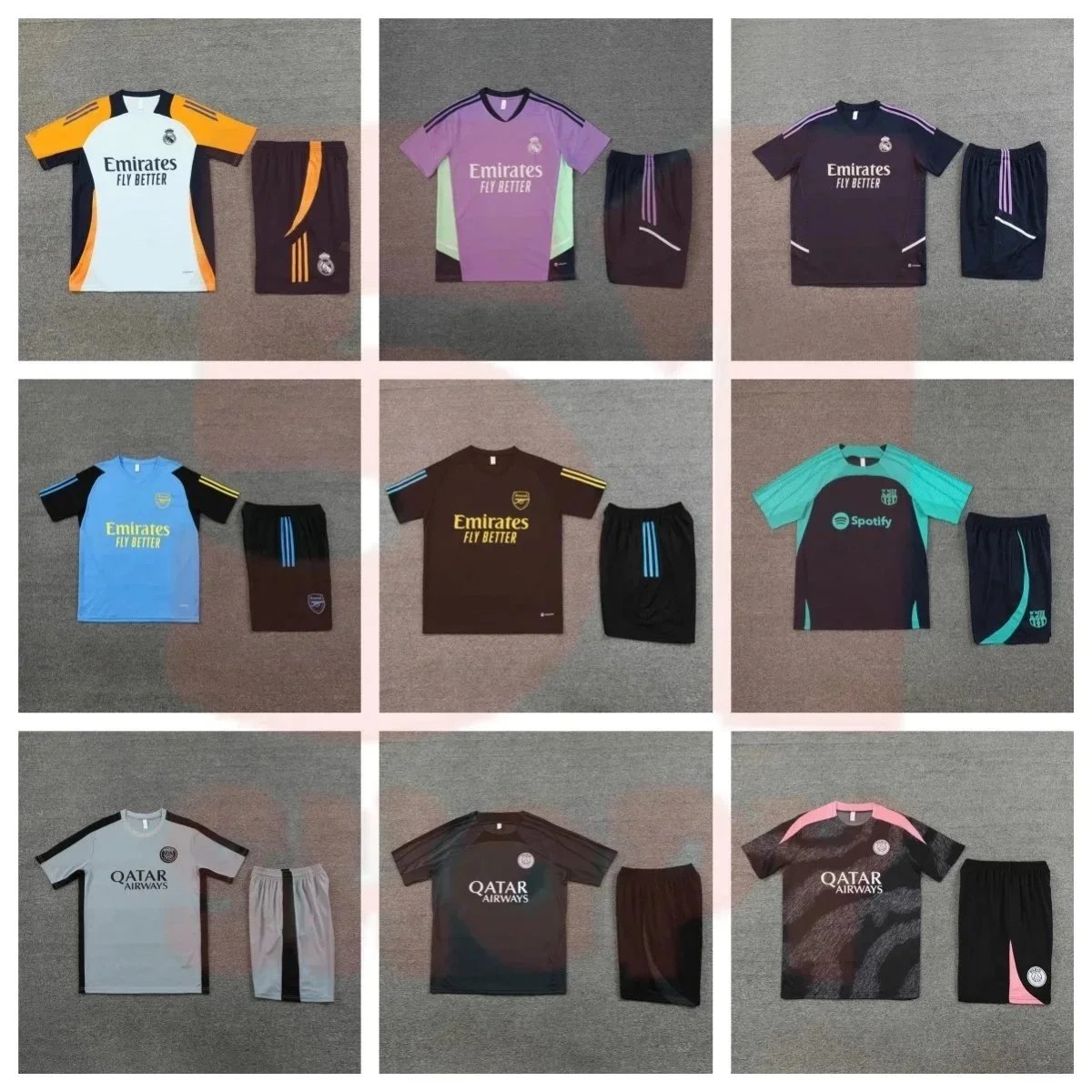 Real Madrid Football Jersey Set for Kids and Adults