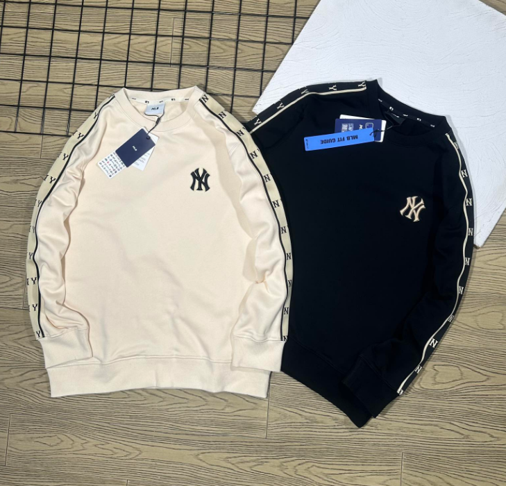NY Yankees Logo Sweatshirt Crewneck Pullover Men Women Fashion Sweatshirts