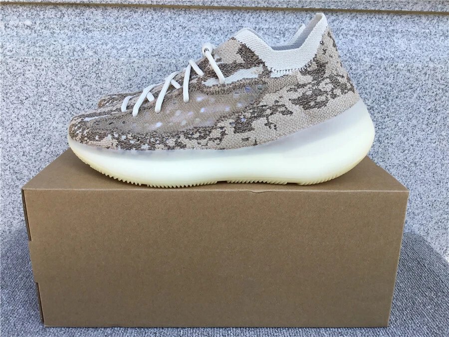 Yeezy Boost 350 V2 Camo Sneakers Men's Fashion Shoes
