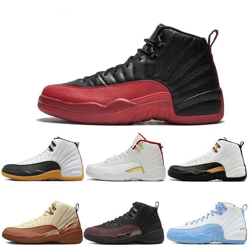 Air Jordan 12 Basketball Shoes Men's High Top Sneakers