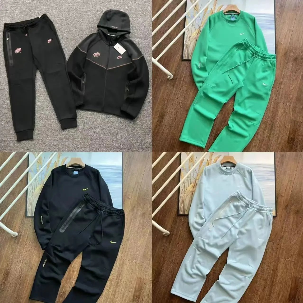 Nike Sportswear Tracksuit Set for Men and Women