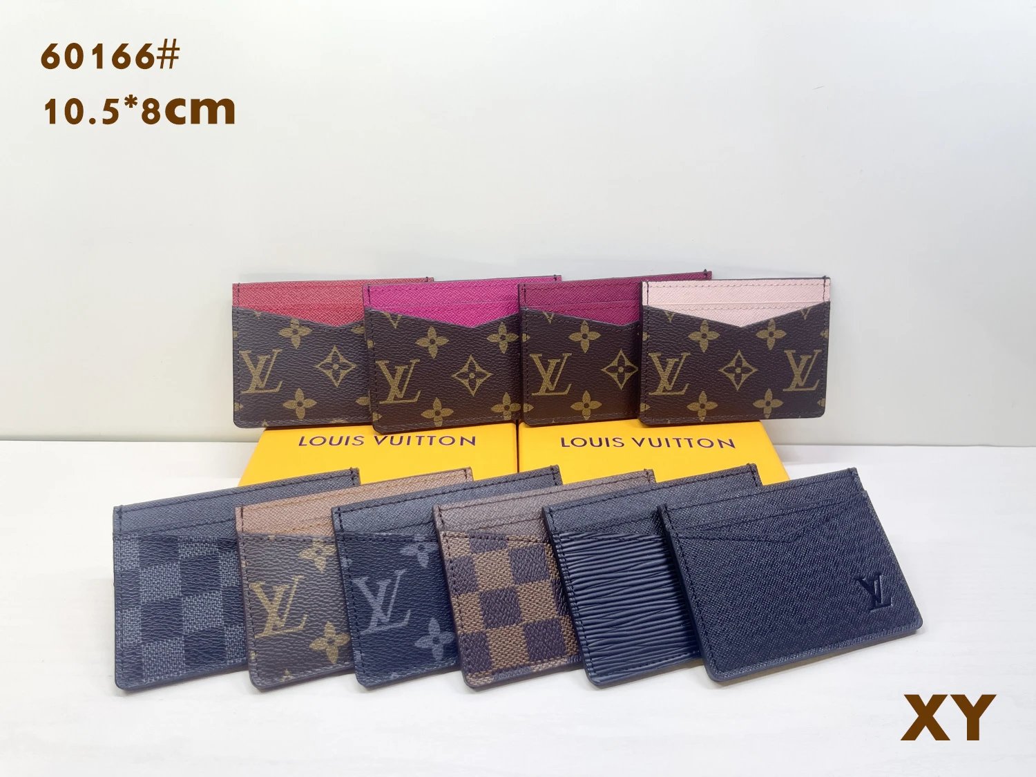 Louis Vuitton Monogram Card Holder Wallet 60166#
