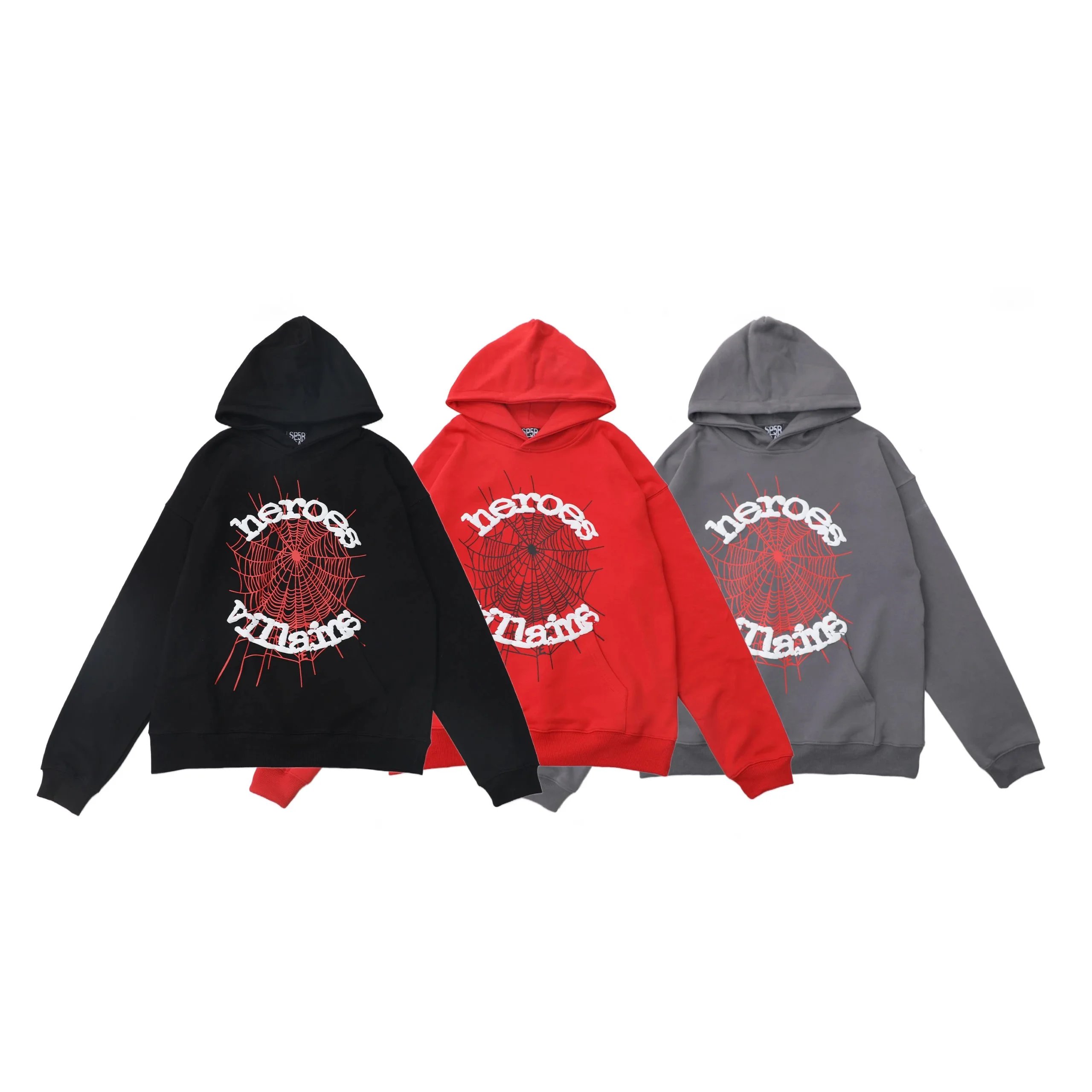 Heroes x Tlaine Spider Web Hoodie Sweatshirt
