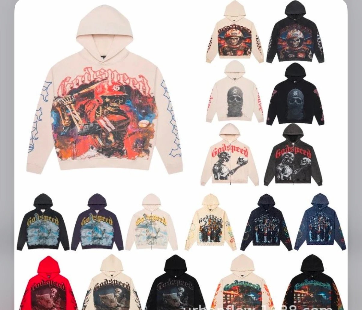 Godspeed Hoodie Collection - Streetwear Graphic Sweatshirts