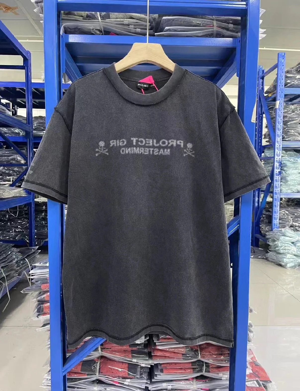 PROJECT GIR Mastermind T-Shirt Black Oversized Tee