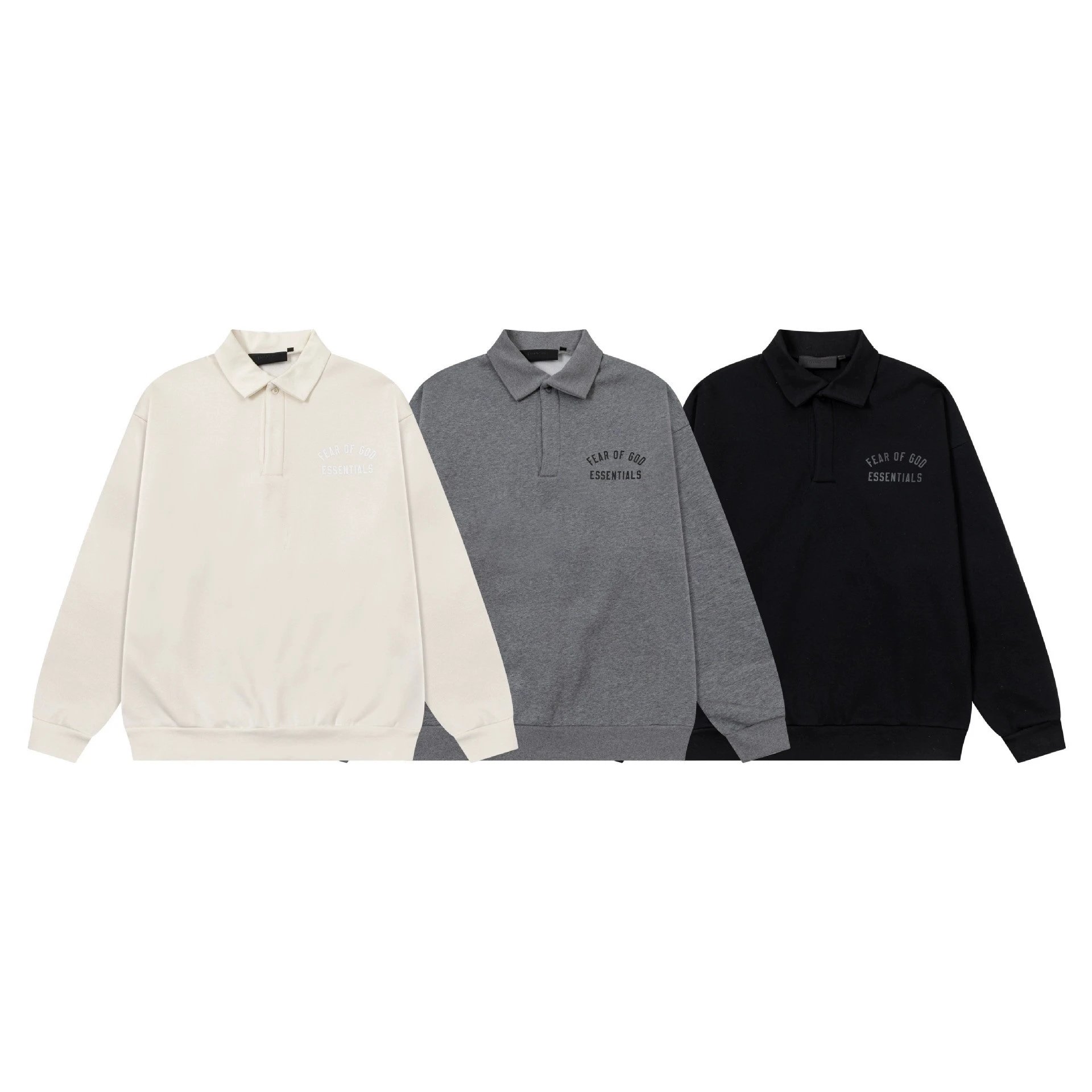 Fear of God Essentials Polo Sweatshirt Long Sleeve