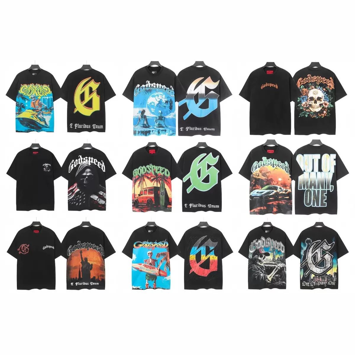 Godspeed T-Shirts Collection - Streetwear Graphic Tees