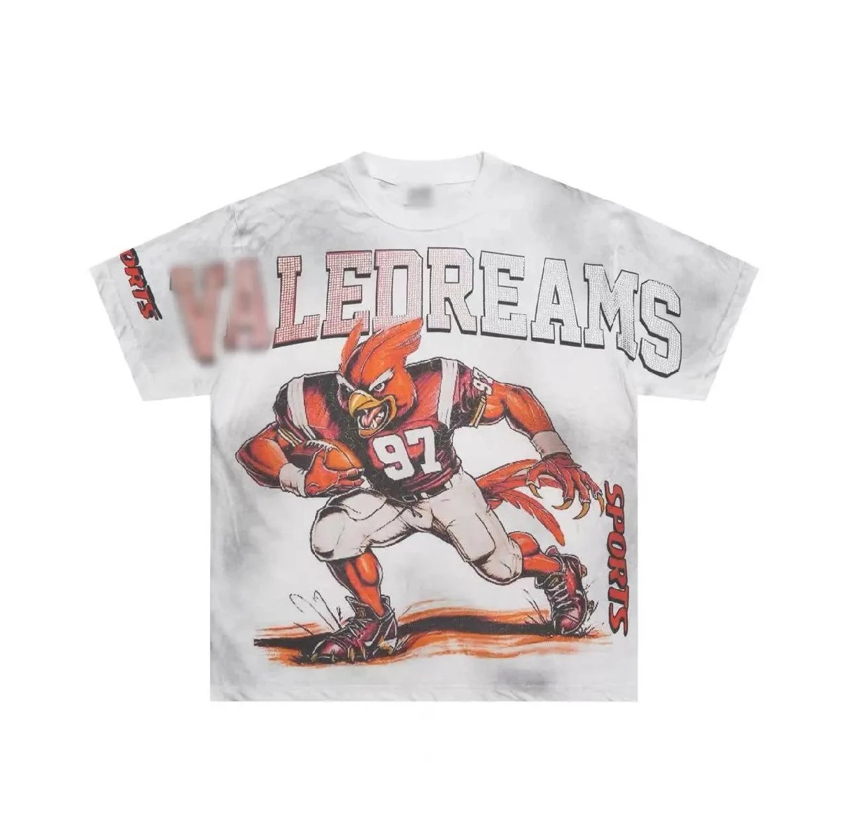 Valedreams Sports Football Mascot T-Shirt