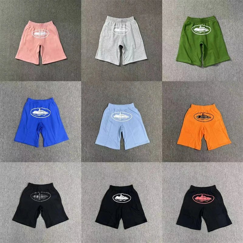Colorful Casual Shorts with Logo Design for Men and Women