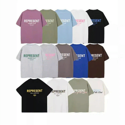 REPRESENT T-Shirt Collection - Premium Cotton Graphic Tees