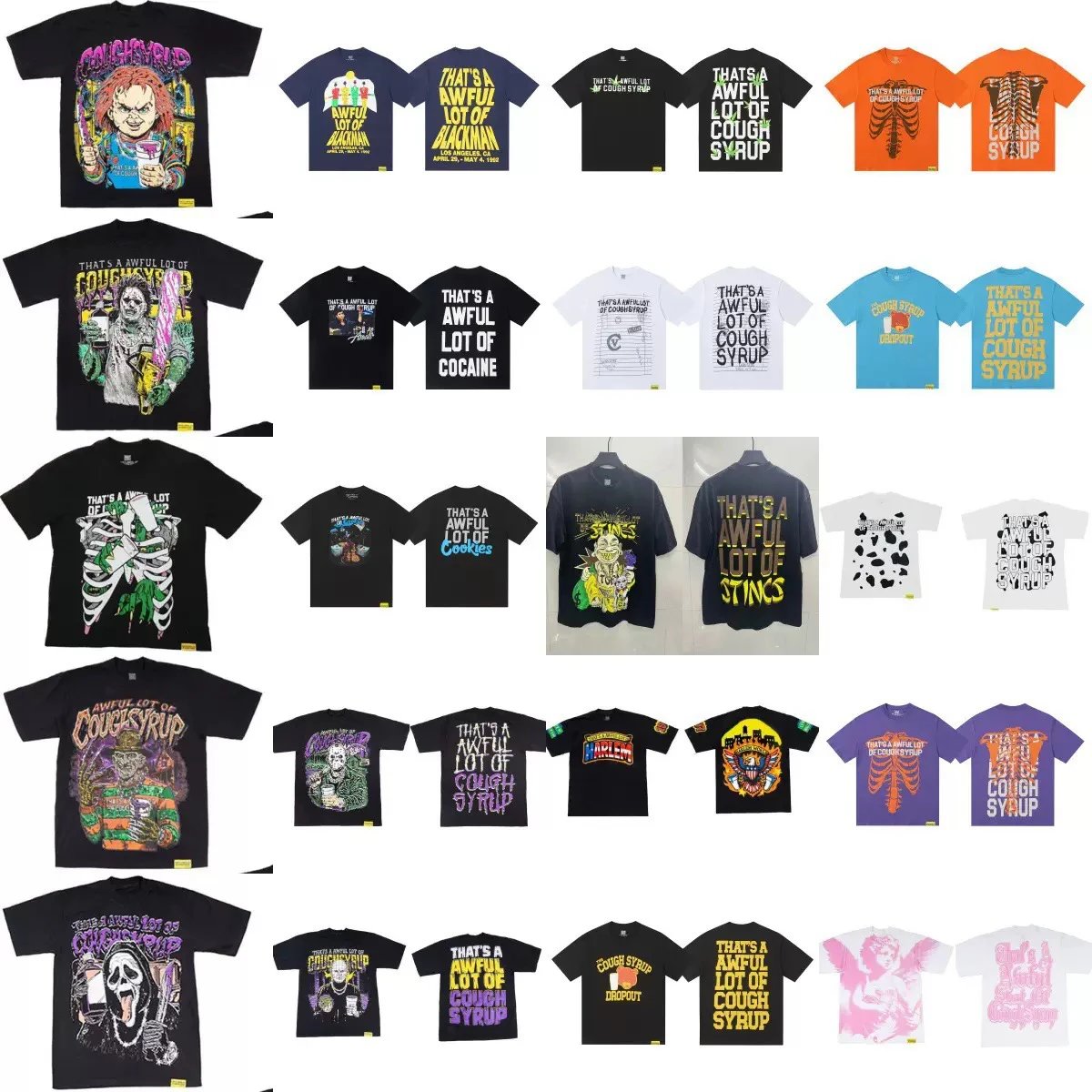 That's A Awful Lot Of Cough Syrup T-Shirt Collection
