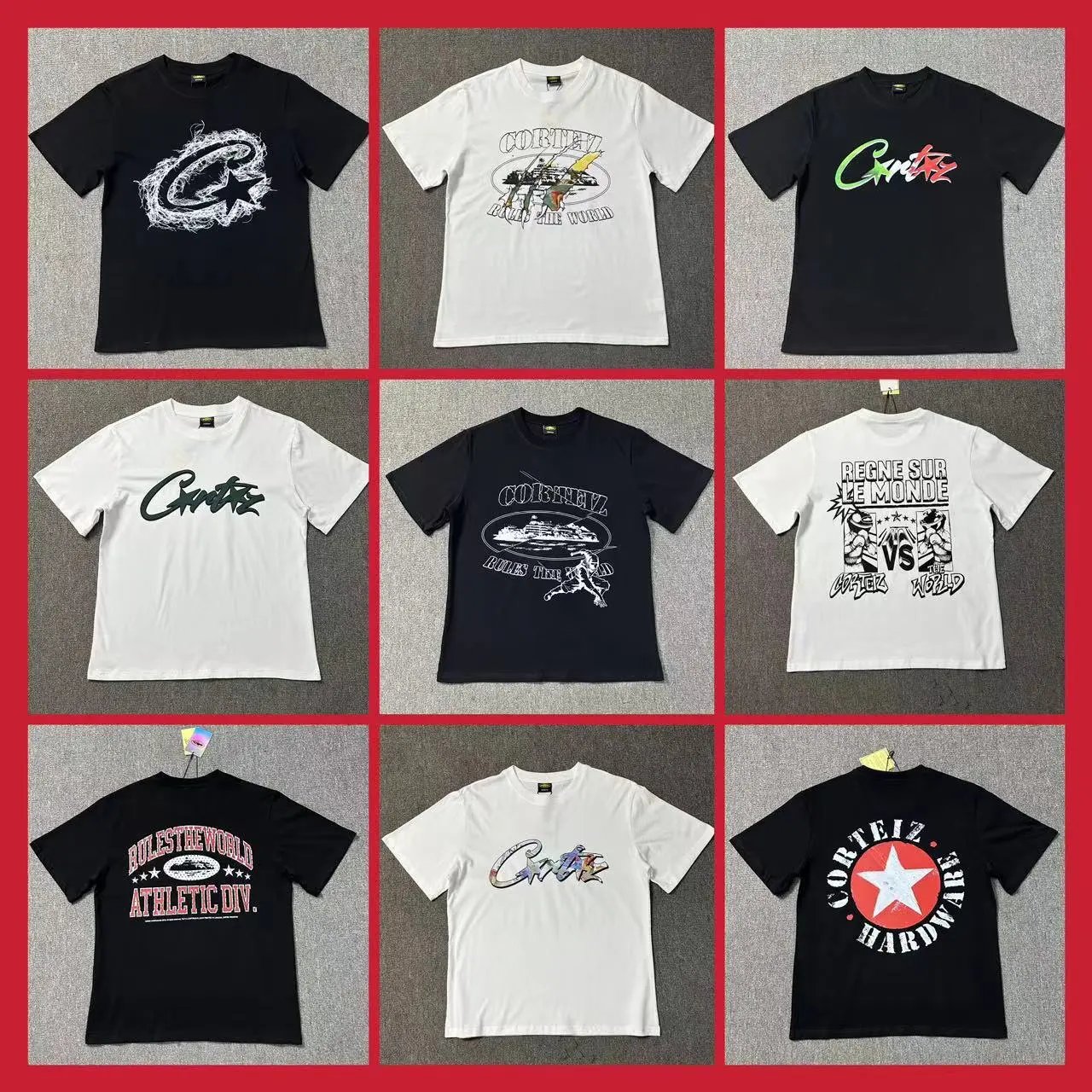 Corteiz T-Shirts Collection - Streetwear Fashion for Men