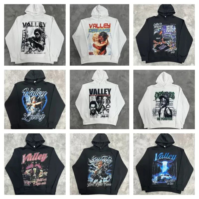 Valley Dreams Hoodie Collection - Streetwear Fashion Sweatshirts