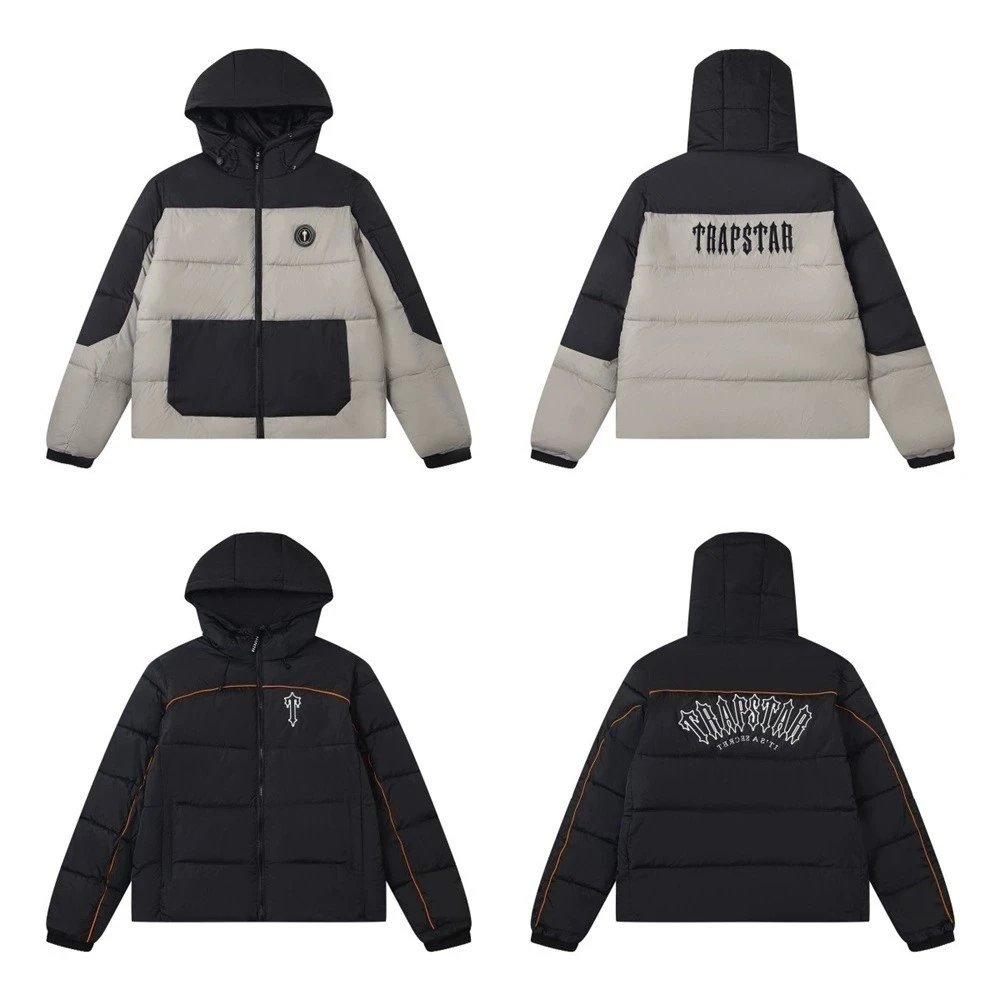 Trapstar Hooded Puffer Jacket Men's Winter Coat
