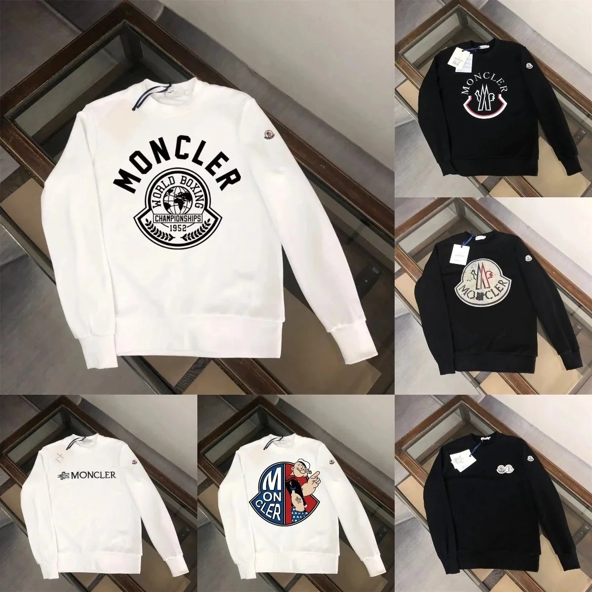 Moncler Sweatshirts for Men and Women - Premium Logo Design