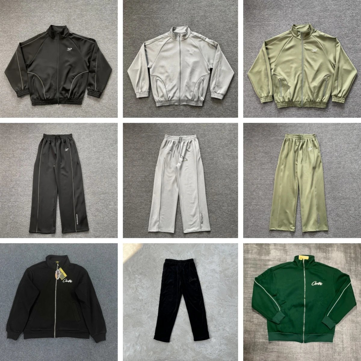Corte Track Suit Set Men's Sportswear Jacket and Pants