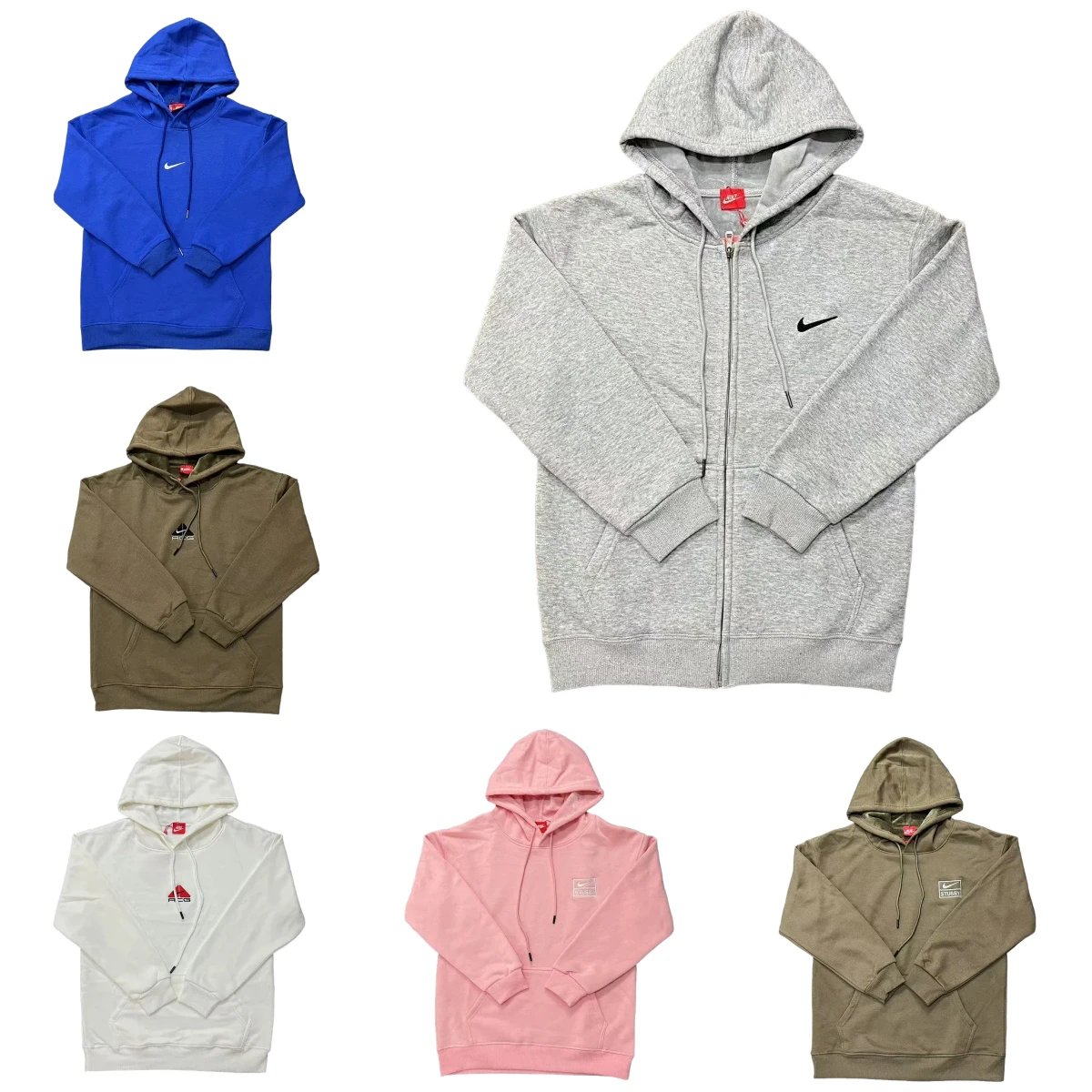 Nike Hoodie Zip-Up Sweatshirt Men's Casual Sportswear