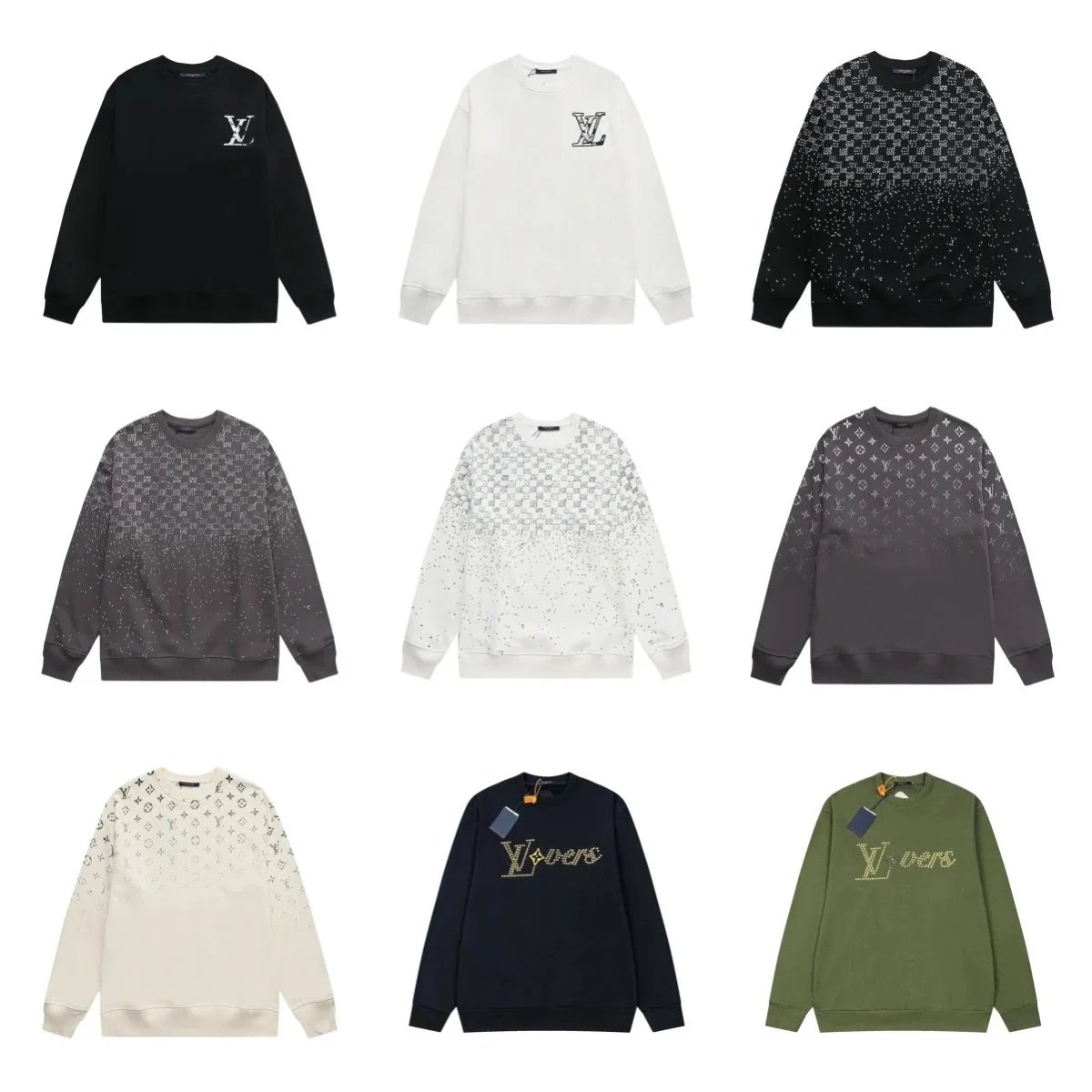 LV Logo Sweatshirts for Men and Women - Premium Fashion Sweaters