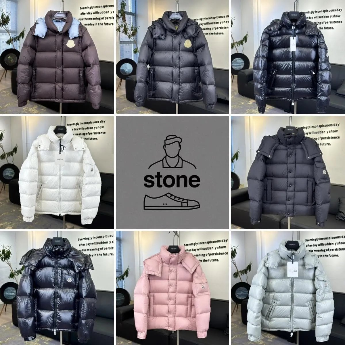 Stone Brand Winter Down Jacket for Men and Women