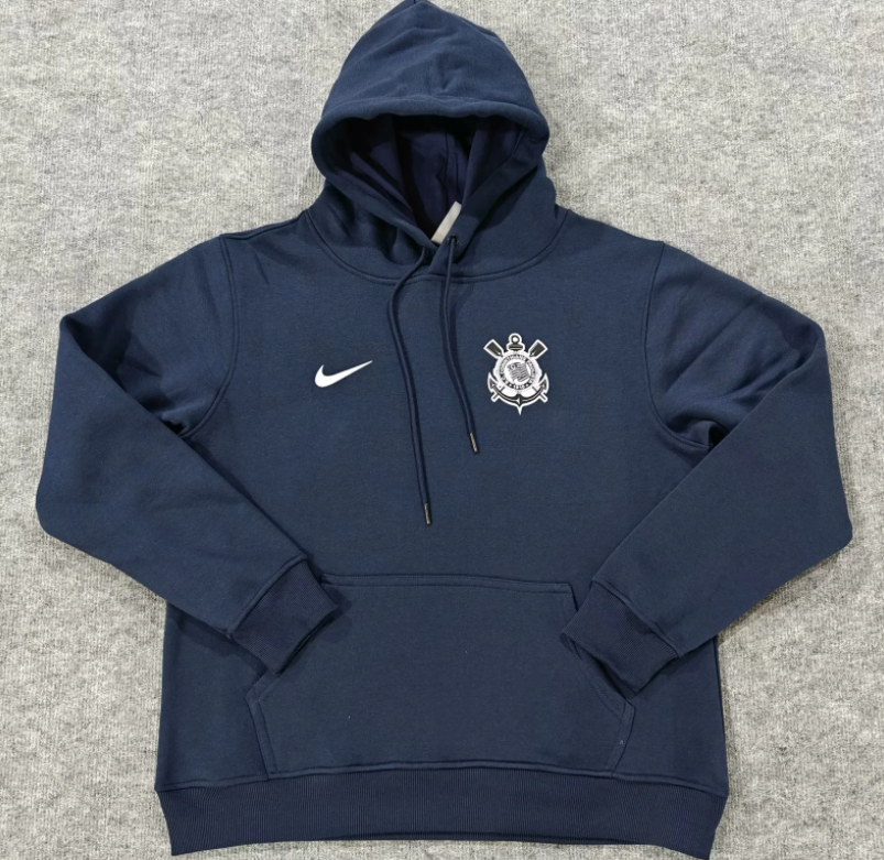 Nike Corinthians Navy Hoodie Sweatshirt