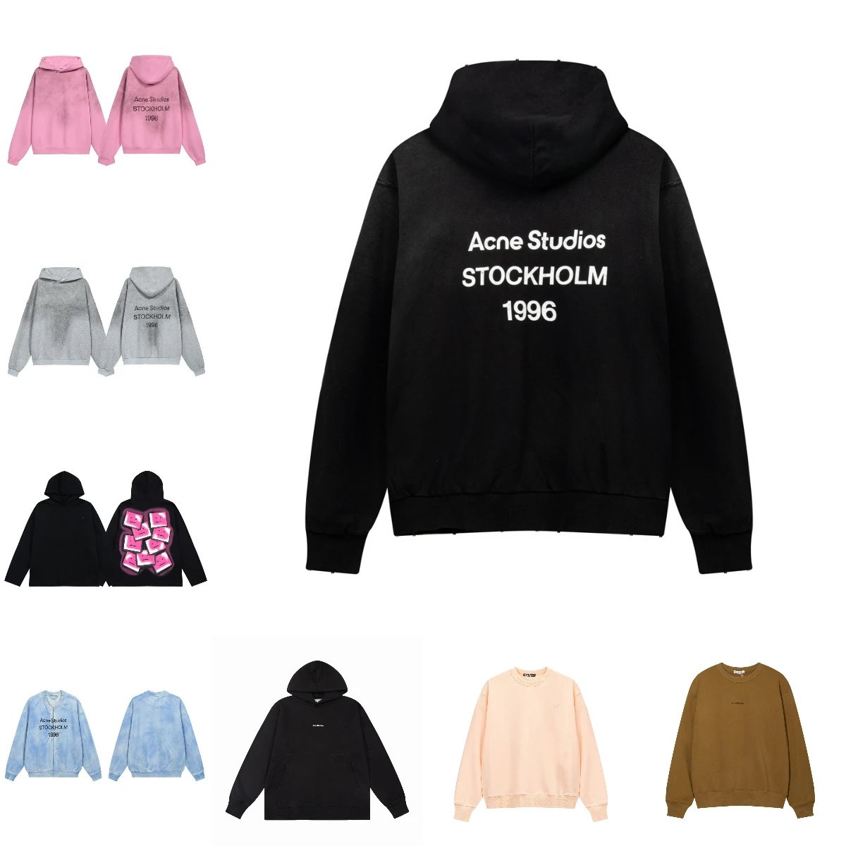 Acne Studios Stockholm 1996 Hoodie Sweatshirt