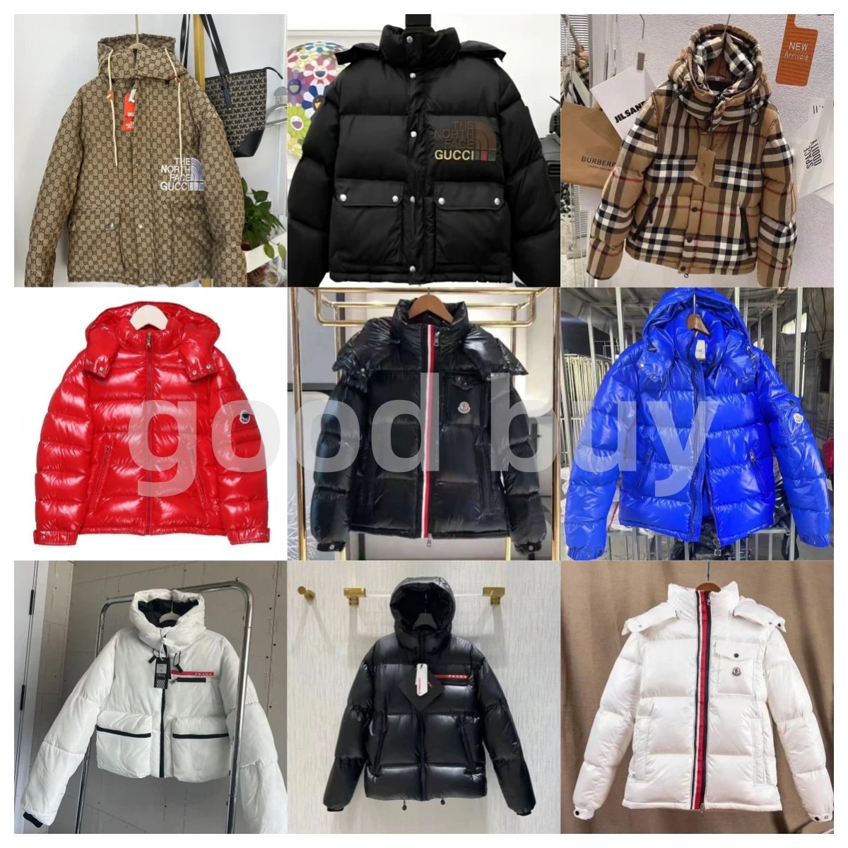 Moncler Down Jacket Winter Warm Puffer Coat Men Women Fashion Outwear
