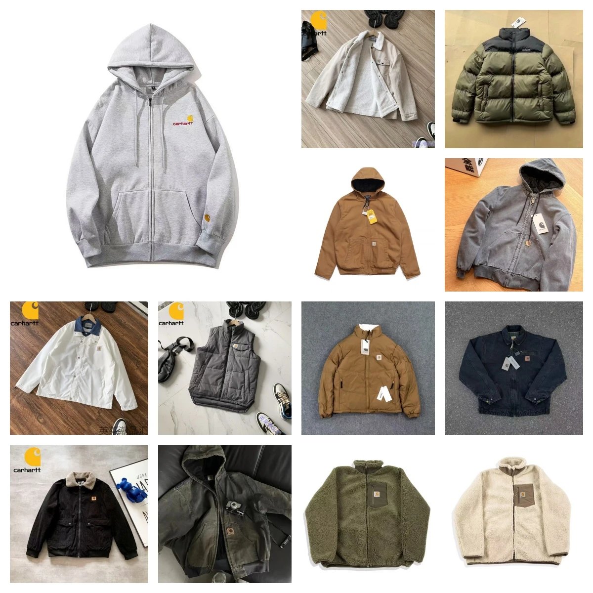 Carhartt Men's Hoodies Jackets and Outerwear Collection