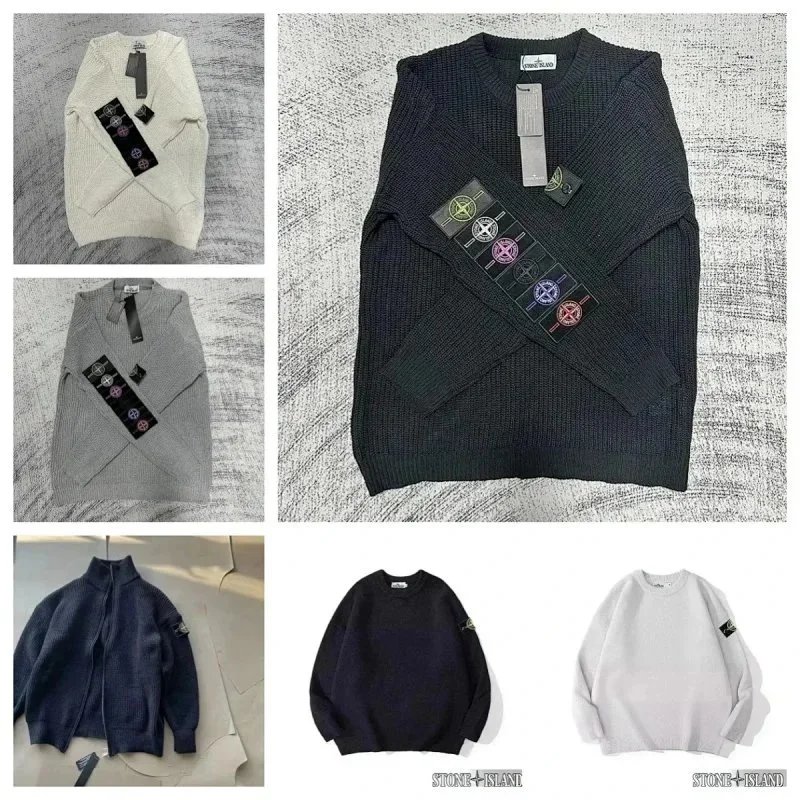 STONE ISLAND Knit Sweaters and Vests for Men
