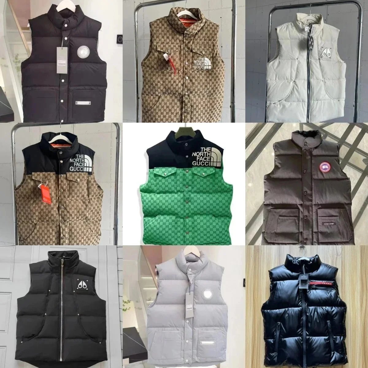 Gucci x The North Face Collaboration Puffer Vest