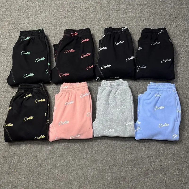 Cortez Logo Print Sweatpants for Men and Women