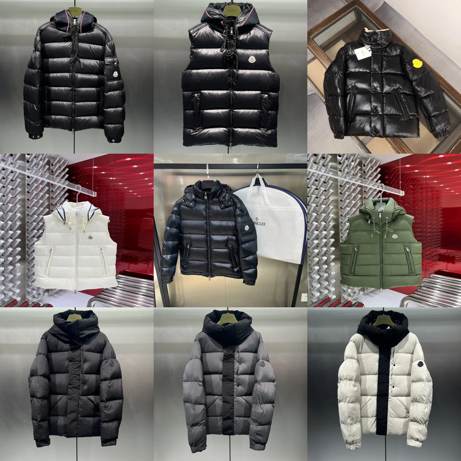 Moncler Down Jackets and Vests for Men and Women