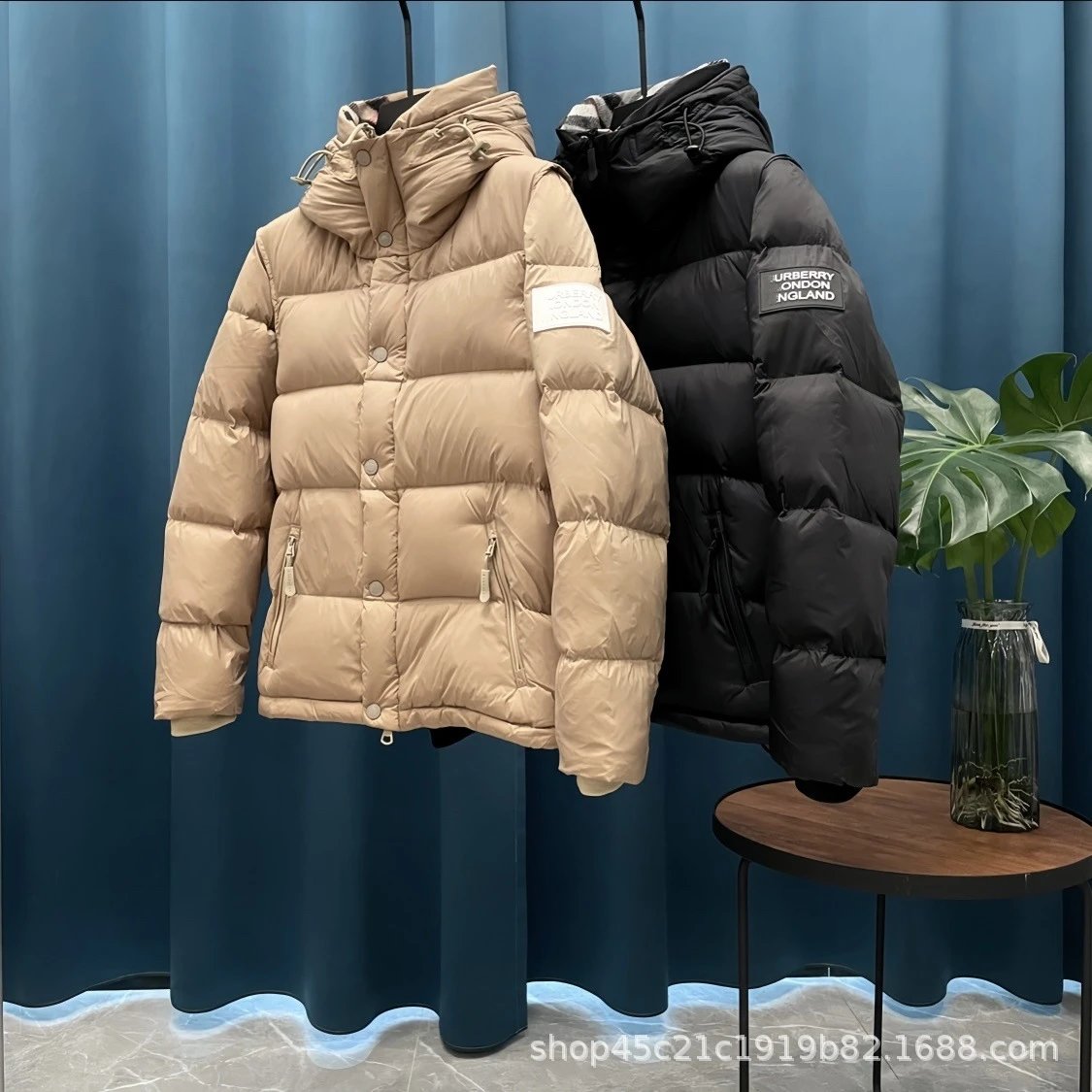 Burberry London England Winter Puffer Jacket for Men and Women