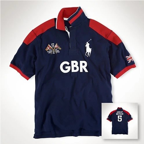 GBR Team Polo Shirt London 2012 Olympics