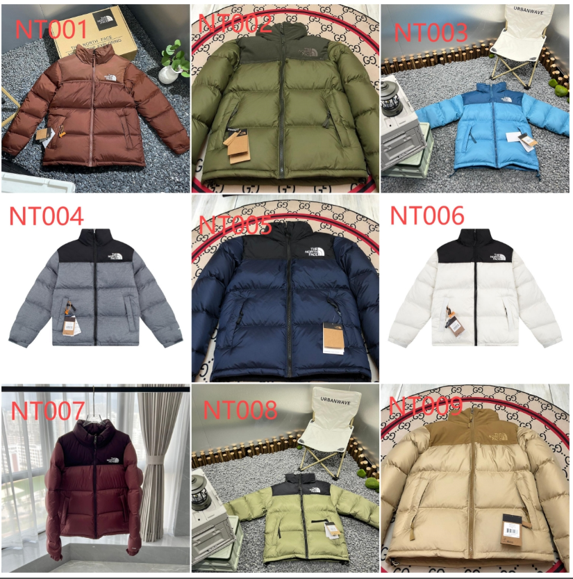 The North Face Down Jacket Men Women Winter Warm Puffer Coat Outdoor