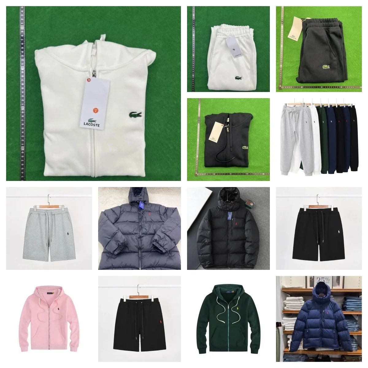 Lacoste Hoodies Sweatshirts Jackets Pants Sets