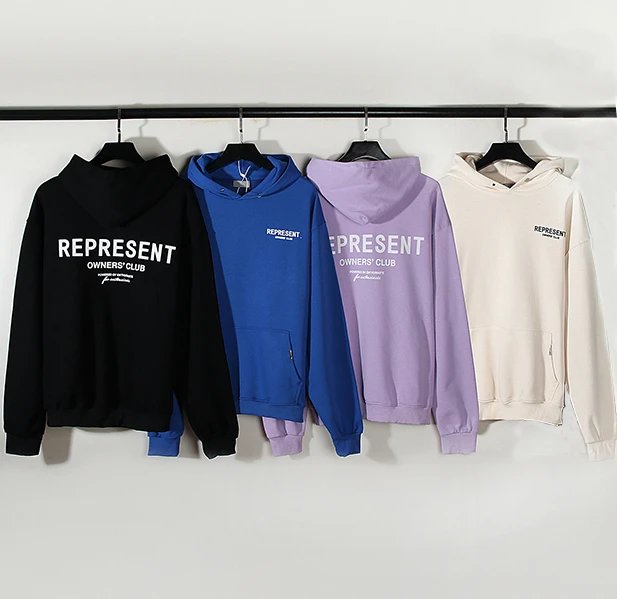 Represent Owners Club Hoodie Sweatshirt Men Women Casual Hooded Pullover