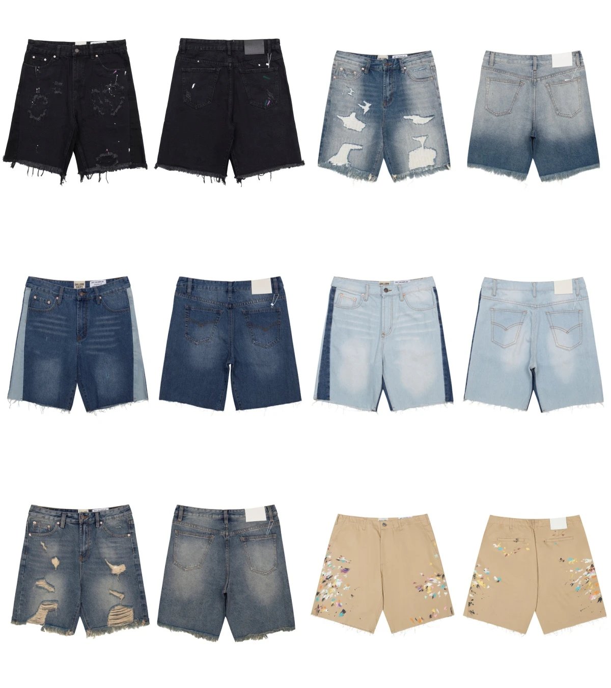 Balmain Denim Shorts Collection for Women