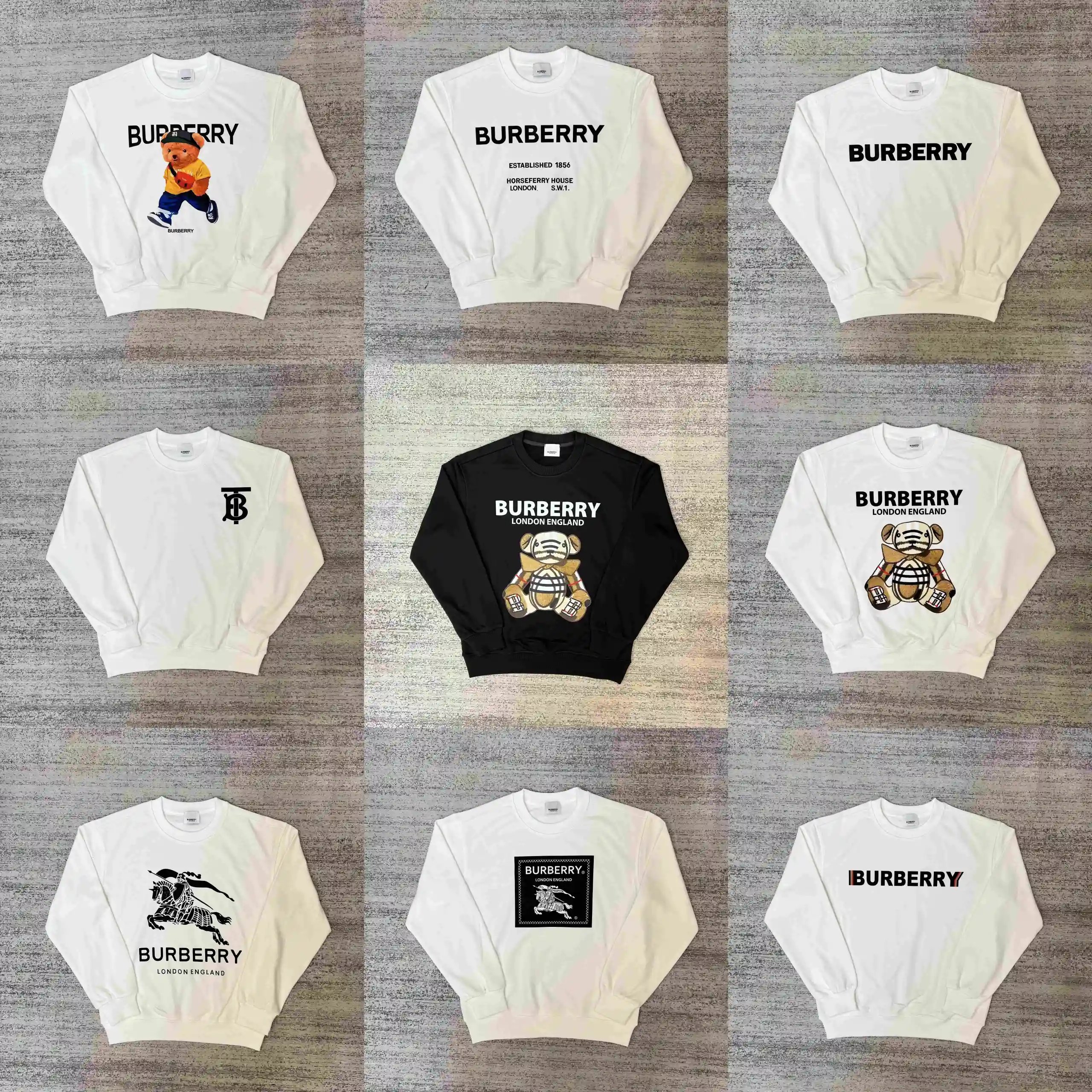 Burberry Sweatshirts Collection Men's Casual Hoodies