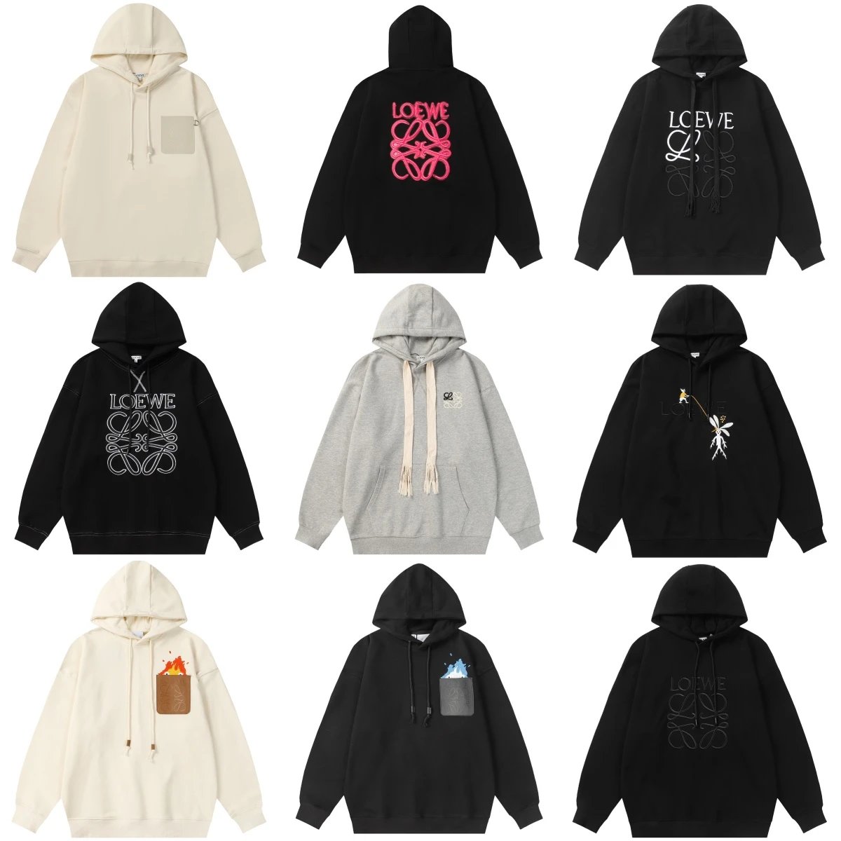 LOEWE Hoodies Sweatshirts Collection - Premium Fashion Streetwear