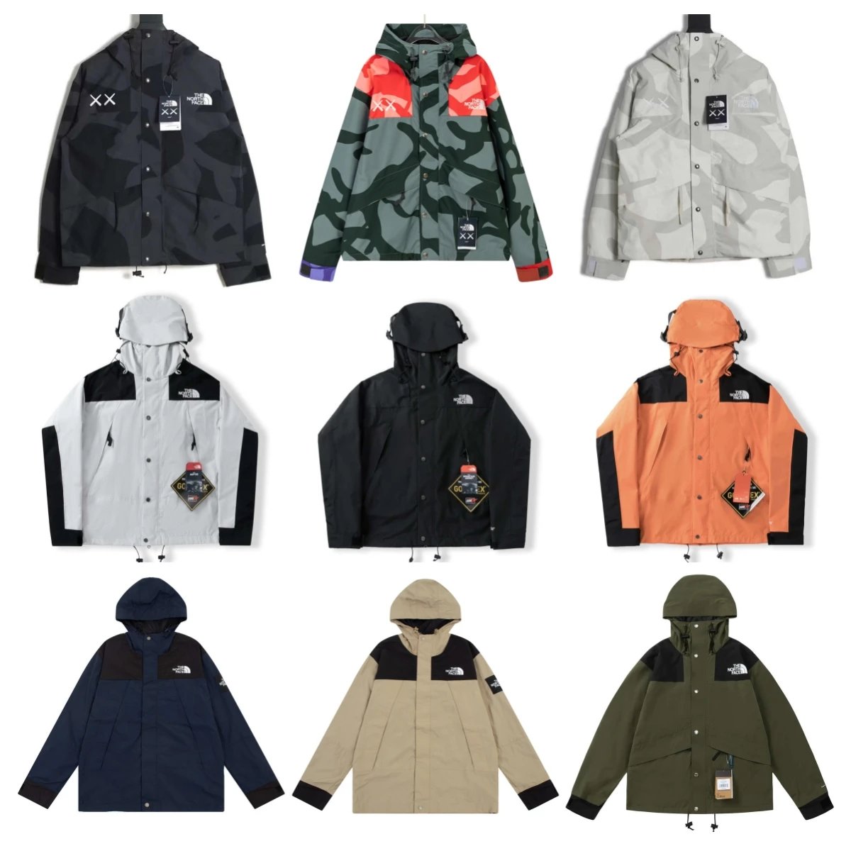 The North Face Outdoor Waterproof Jackets for Men and Women