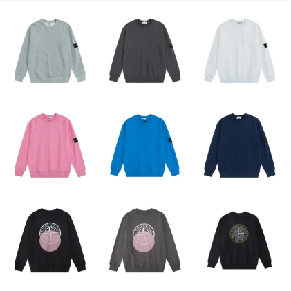 Stone Island Crewneck Sweatshirt in Multiple Colors