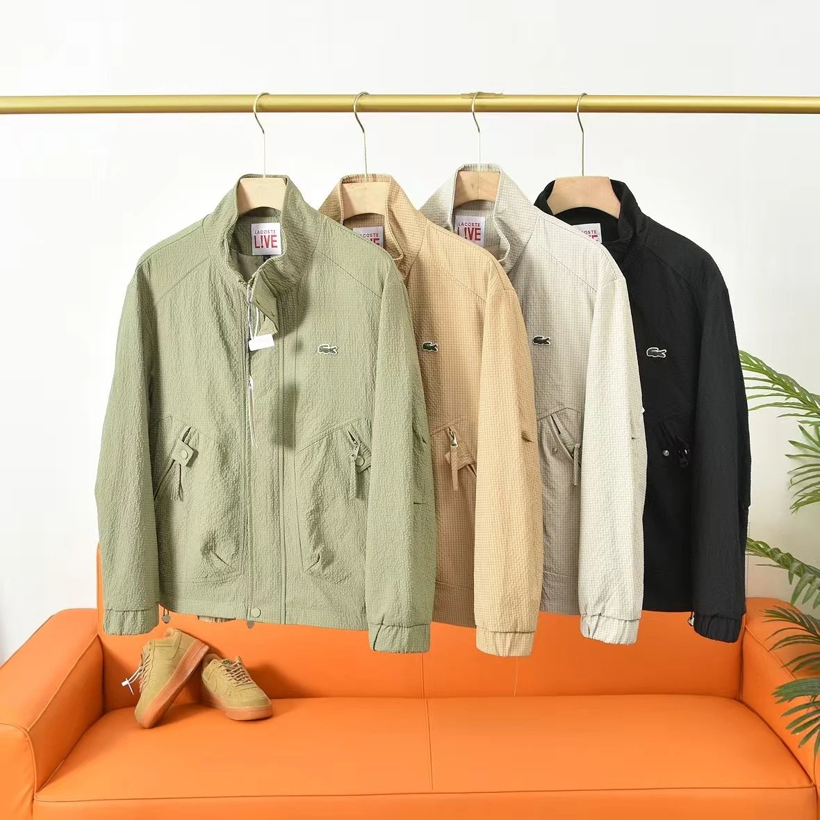 Lacoste Live Men's Lightweight Jacket in Multiple Colors